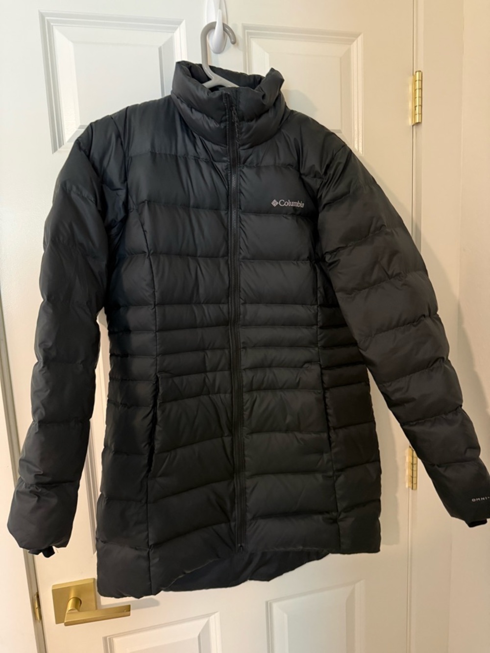 Columbia Women's Black Quilted Puffer Coat